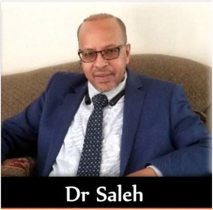 Inspirational speech by Dr Salah Nur
