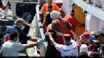 Migrants Land on Italian Shores Mediterranean Crossing