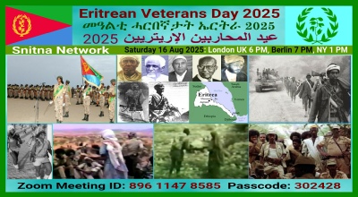 Eritrean Veterans Day Anniversary Commemoration Panel