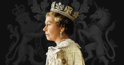 Queen Elizabeth II Memorial Photo