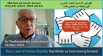 Basic Laws of Human Stupidity Presentation Graphic Dr Tesfamichael Ghebrehiwet