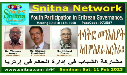 Youth Participation in Eritrean Governance Graphic Header