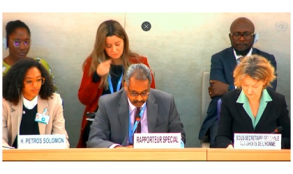 UN Human Rights Council Session Assembly Assembly Floor