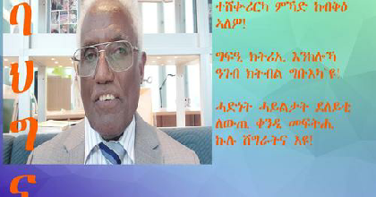 Interview with EPDP Chairman Gebreergbiaher Tewelde Graphic