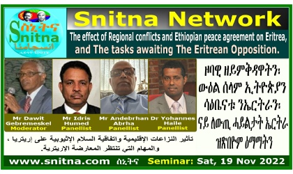 Regional Conflicts & Peace Agreement Webinar Poster