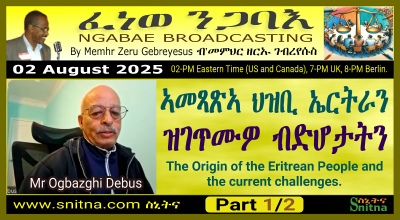 Eritrean Historical Origins and Neighborhood Geopolitics Frame